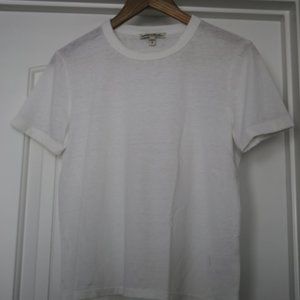 EXPRESS WHITE TSHIRT (L), NEVER WORN